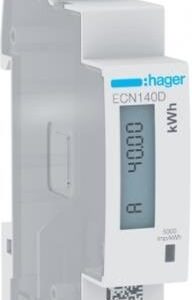 Hager Licznik Energii Elektrycznej 1F 40A 1M Ecn140D