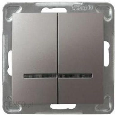 i-lacznik-dwugrupowy-swiecznikowy-z-podswietleniem-lp-2ys-m-23-tytan-impresja-modul-ospel