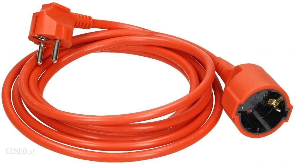 Orno Przedłużacz Ogrodowy Jednogniazdowy Pvc 3X1,5Mm2 40M (ORAE13212GS40M)