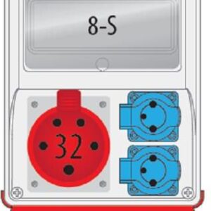 Pawbol R Box 240 8S 1X32/5 2X230V B.1802-Ps1