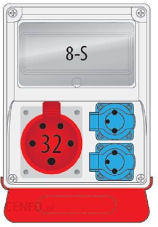 Pawbol R Box 240 8S 1X32/5 2X230V B.1802-Ps1