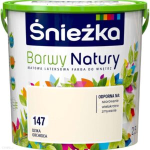 Śnieżka Barwy Natury 147 Dzika Orchidea 2,5L