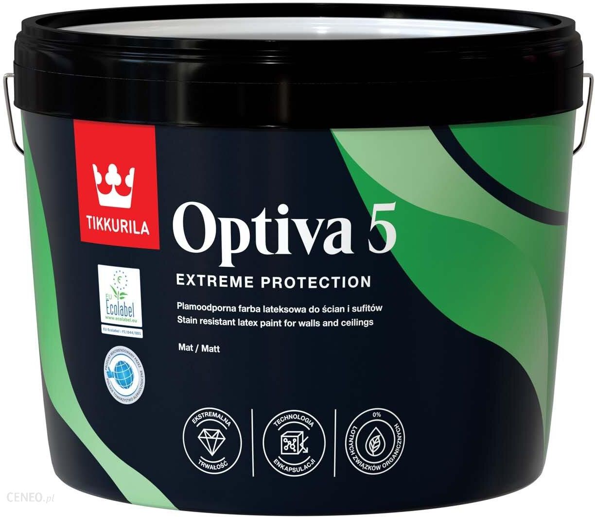 TIKKURILA Optiva 5 Matt Baza A 9l